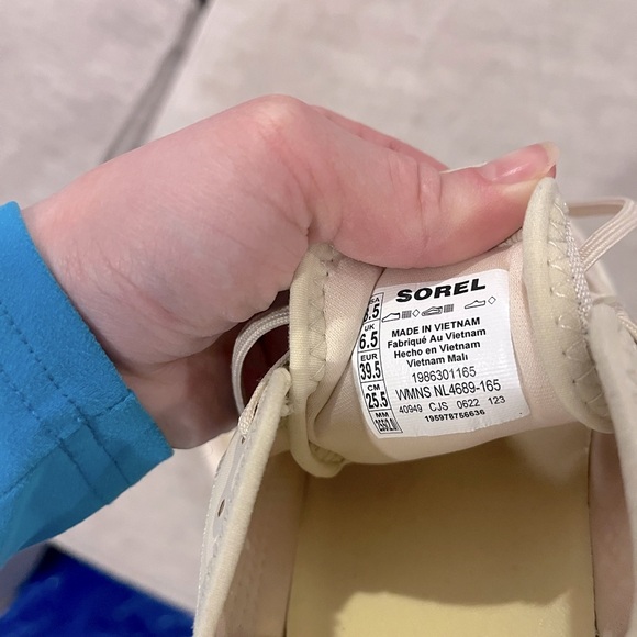 Sorel Kinetic Breakthru Day Lace Sneaker 8.5 Women's Pickleball Training - Picture 6 of 8